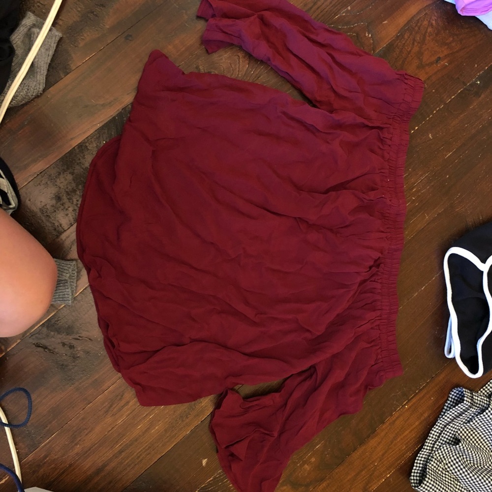 cute off the shoulder tee